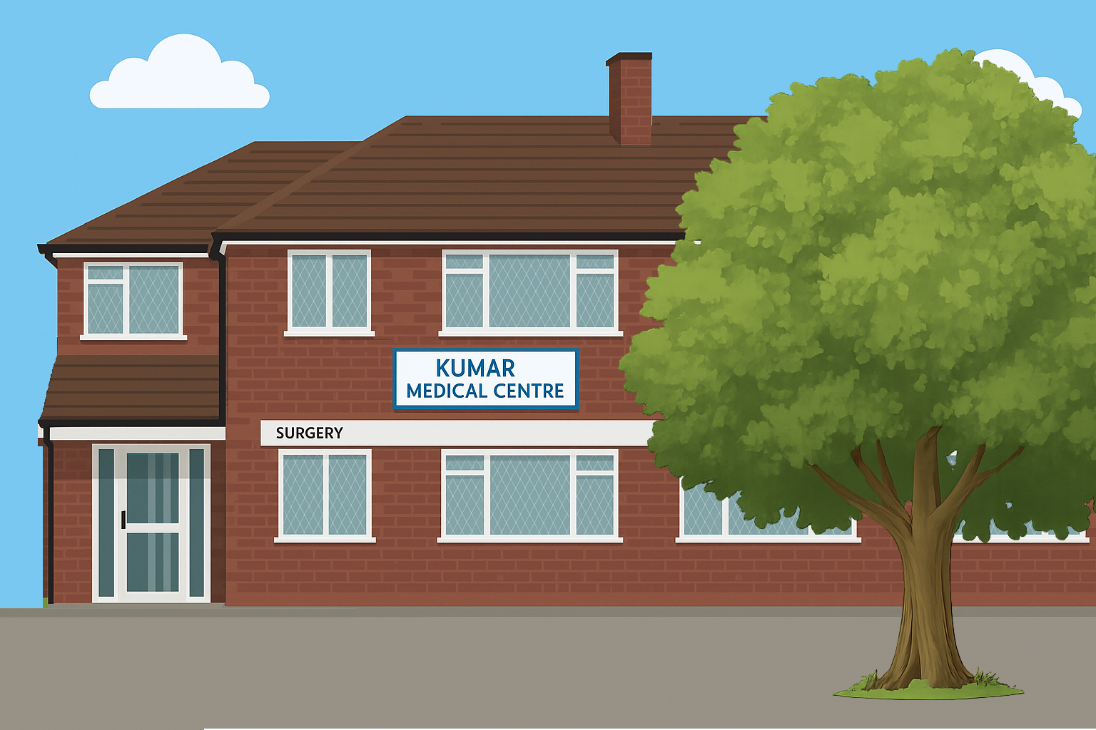An illustration of Kumar Medical Centre