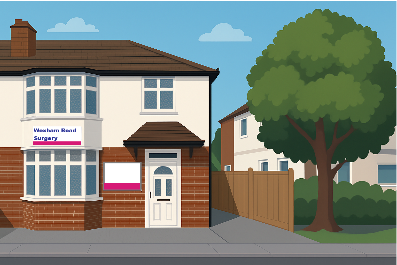 An illustration of Wexham Road Surgery